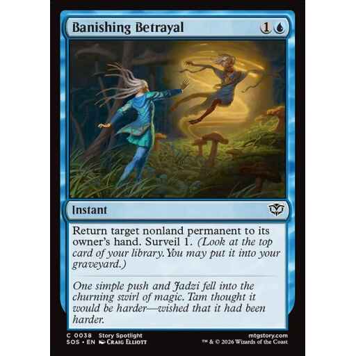 Secrets of Strixhaven - 38 - Banishing Betrayal - Common - U - Non-foil (Front)