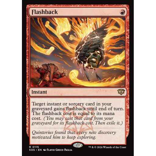 Secrets of Strixhaven - 115 - Flashback - Rare - R - Non-foil (Front)
