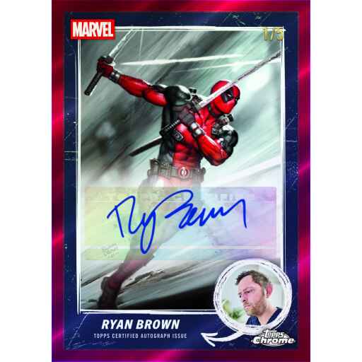 Alternative view of Topps Chrome Deadpool 2025 - Hobby Box