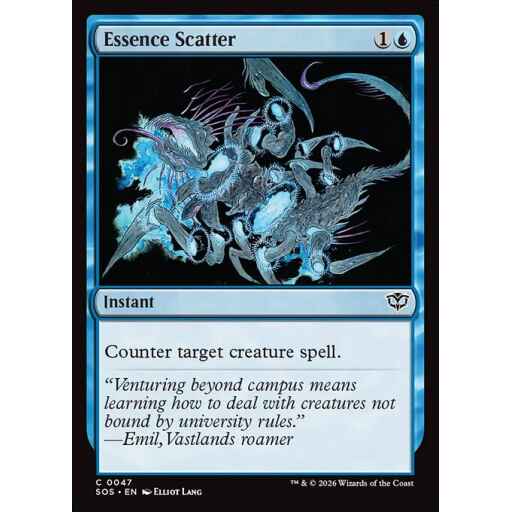 Secrets of Strixhaven - 47 - Essence Scatter - Common - U - Foil (Front)