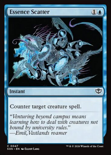 Secrets of Strixhaven - 47 - Essence Scatter - Common - U - Non-foil (Front)