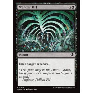 Secrets of Strixhaven - 104 - Wander Off - Common - B - Non-foil (Front)