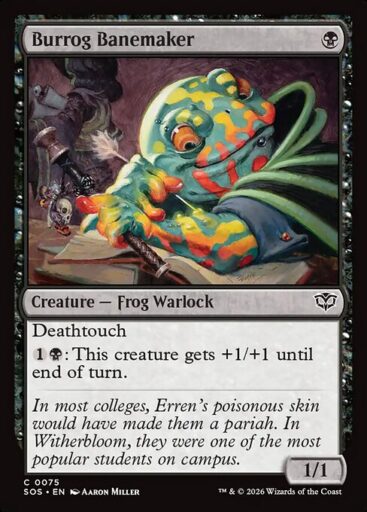 Secrets of Strixhaven - 75 - Burrog Banemaker - Common - B - Non-foil (Front)