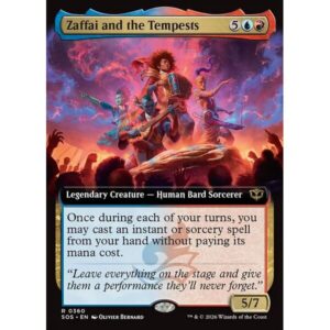 Secrets of Strixhaven - 360 - Zaffai and the Tempests - Rare - UR - Non-foil (Front)