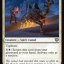 Secrets of Strixhaven - 37 - Summoned Dromedary - Uncommon - W - Non-foil (Front)