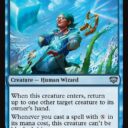 Secrets of Strixhaven - 59 - Matterbending Mage - Uncommon - U - Foil (Front)