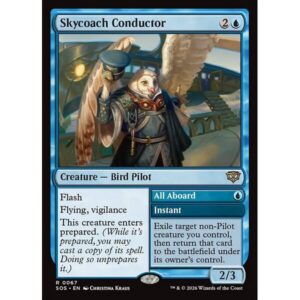 Secrets of Strixhaven - 67 - Skycoach Conductor // All Aboard - Rare - U - Non-foil (Front)