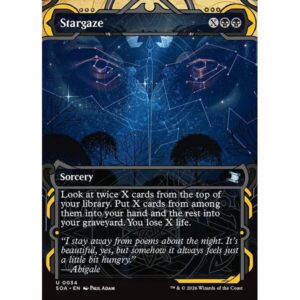 Secrets of Strixhaven Mystical Archive - 34 - Stargaze - Uncommon - B - Non-foil (Front)