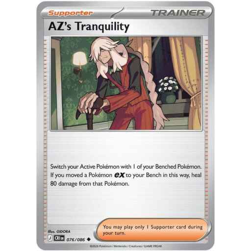 Chaos Rising - 076/086 - AZ's Tranquility - Reverse Holo