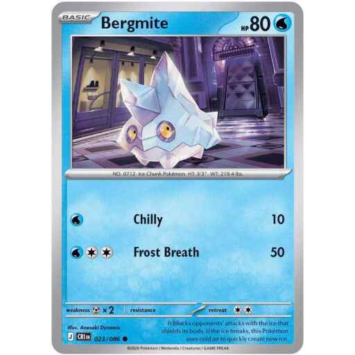 Chaos Rising - 023/086 - Bergmite - Reverse Holo
