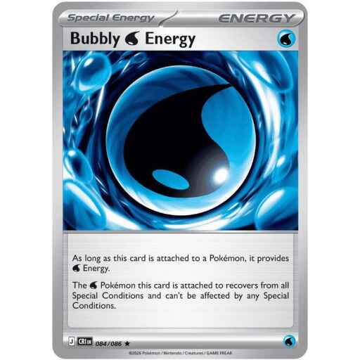 Chaos Rising - 084/086 - Bubbly W Energy - Reverse Holo
