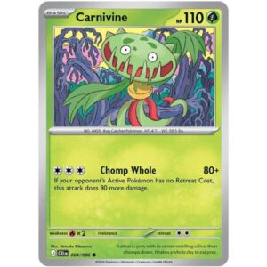 Chaos Rising - 004/086 - Carnivine - Reverse Holo