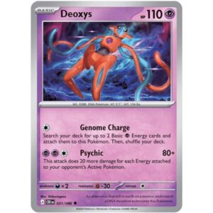 Chaos Rising - 031/086 - Deoxys - Reverse Holo