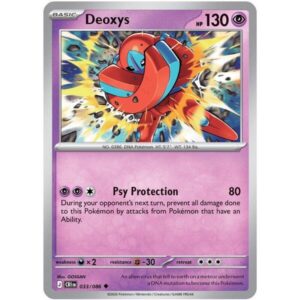 Chaos Rising - 033/086 - Deoxys - Reverse Holo