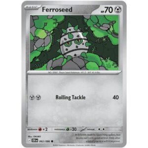 Chaos Rising - 062/086 - Ferroseed - Reverse Holo