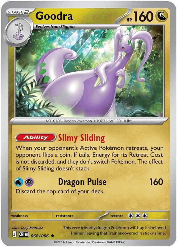 Chaos Rising - 068/086 - Goodra - Reverse Holo