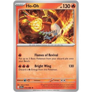 Chaos Rising - 010/086 - Ho-Oh - Reverse Holo