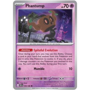 Chaos Rising - 038/086 - Phantump - Reverse Holo