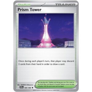 Chaos Rising - 080/086 - Prism Tower - Reverse Holo
