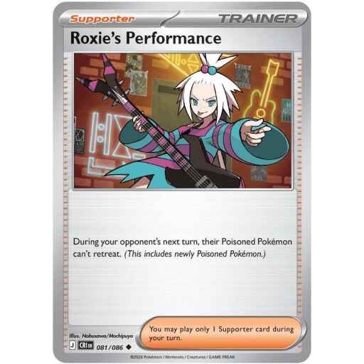 Chaos Rising - 081/086 - Roxie's Performance - Reverse Holo