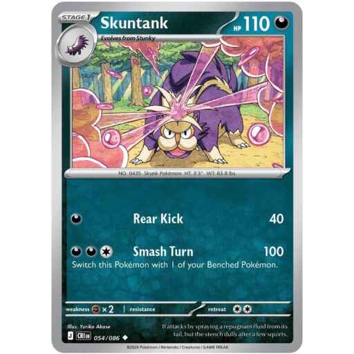 Chaos Rising - 054/086 - Skuntank - Reverse Holo