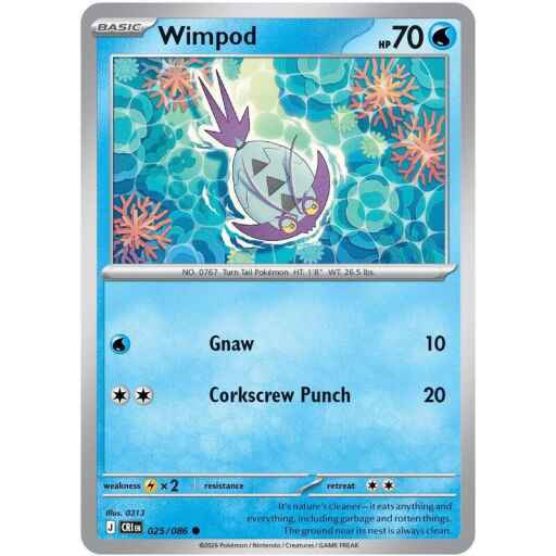 Chaos Rising - 025/086 - Wimpod - Reverse Holo