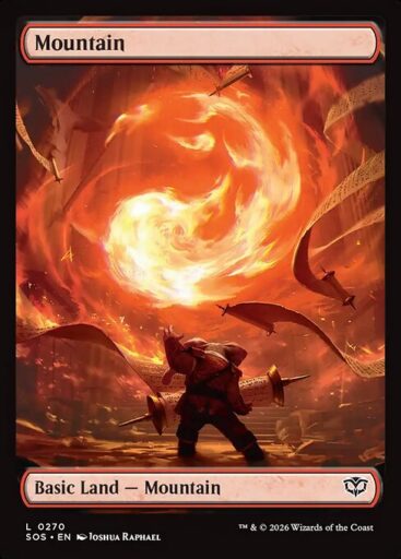 Secrets of Strixhaven - 270 - Mountain - Common - C - Foil (Front)