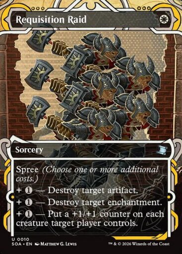 Secrets of Strixhaven Mystical Archive - 10 - Requisition Raid - Uncommon - W - Non-foil (Front)