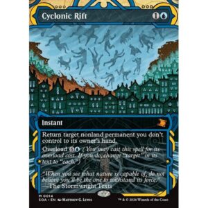 Secrets of Strixhaven Mystical Archive - 14 - Cyclonic Rift - Mythic - U - Non-foil (Front)