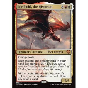 Secrets of Strixhaven - 201 - Lorehold, the Historian - Mythic - WR - Foil (Front)