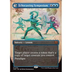 Secrets of Strixhaven - 291 - Echocasting Symposium - Mythic - U - Foil (Front)