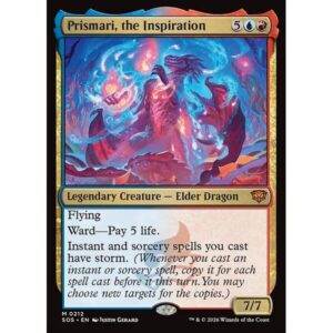 Secrets of Strixhaven - 212 - Prismari, the Inspiration - Mythic - UR - Non-foil (Front)