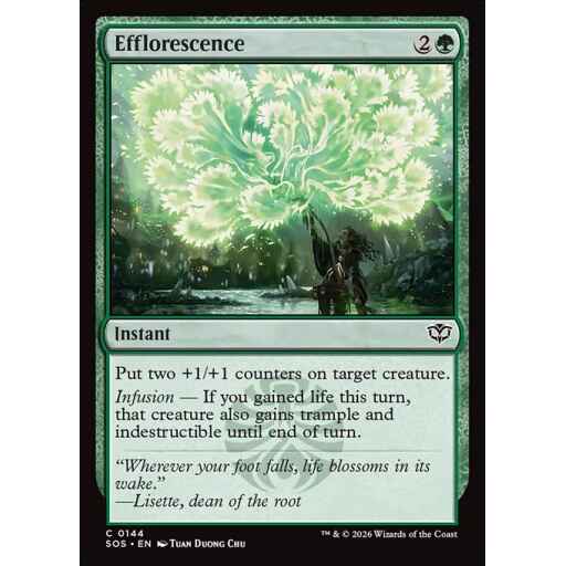 Secrets of Strixhaven - 144 - Efflorescence - Common - G - Non-foil (Front)