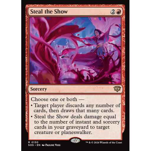 Secrets of Strixhaven - 130 - Steal the Show - Rare - R - Non-foil (Front)