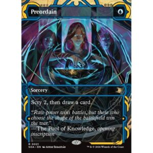 Secrets of Strixhaven Mystical Archive - 21 - Preordain - Rare - U - Non-foil (Front)