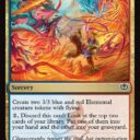 Secrets of Strixhaven - 242 - Visionary's Dance - Common - UR - Foil (Front)