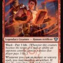 Secrets of Strixhaven - 124 - Mica, Reader of Ruins - Uncommon - R - Non-foil (Front)