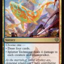 Secrets of Strixhaven - 231 - Splatter Technique - Rare - UR - Non-foil (Front)