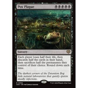 Secrets of Strixhaven - 94 - Pox Plague - Rare - B - Non-foil (Front)
