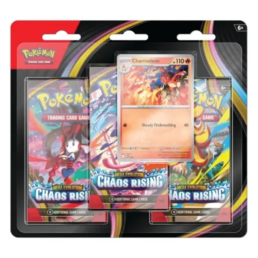 Pokemon Chaos Rising 3-pk Blister