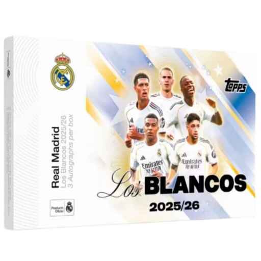 Topps Real Madrid Los Blancos Hobby Box 2025/26