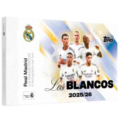 Topps Real Madrid Los Blancos Hobby Box 2025/26