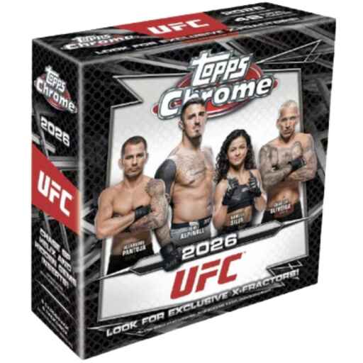 Topps Chrome UFC 2026 Mega Box