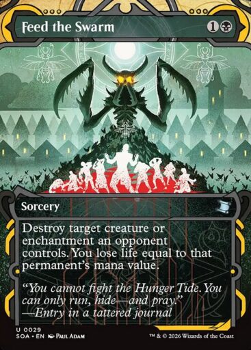 Secrets of Strixhaven Mystical Archive - 29 - Feed the Swarm - Uncommon - B - Non-foil (Front)