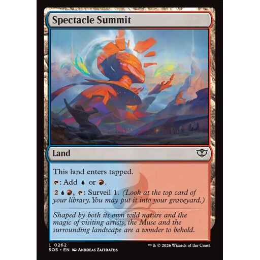 Secrets of Strixhaven - 262 - Spectacle Summit - Common - C - Foil (Front)