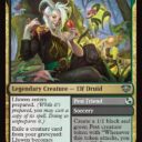 Secrets of Strixhaven - 199 - Lluwen, Exchange Student // Pest Friend - Uncommon - BG - Non-foil (Front)