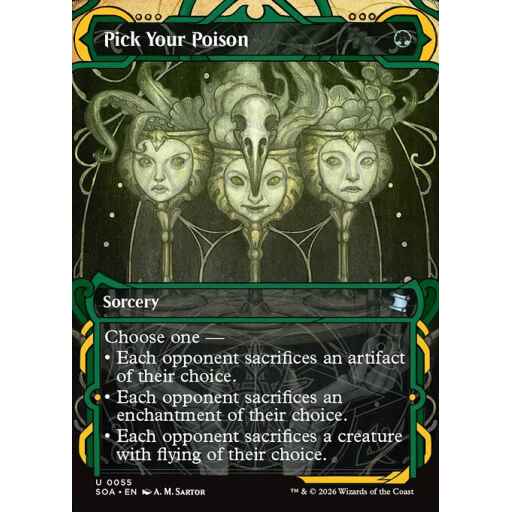 Secrets of Strixhaven Mystical Archive - 55 - Pick Your Poison - Uncommon - G - Non-foil (Front)