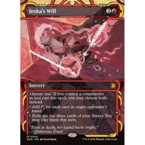 Secrets of Strixhaven Mystical Archive - 44 - Jeska's Will - Mythic - R - Non-foil (Front)