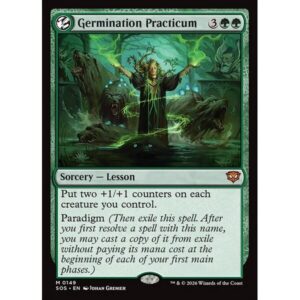 Secrets of Strixhaven - 149 - Germination Practicum - Mythic - G - Non-foil (Front)