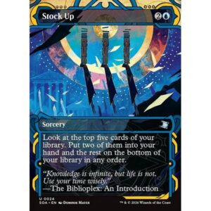 Secrets of Strixhaven Mystical Archive - 24 - Stock Up - Uncommon - U - Non-foil (Front)